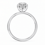 Pear, white gold