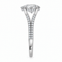 Pear, white gold