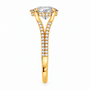 Pear, yellow gold