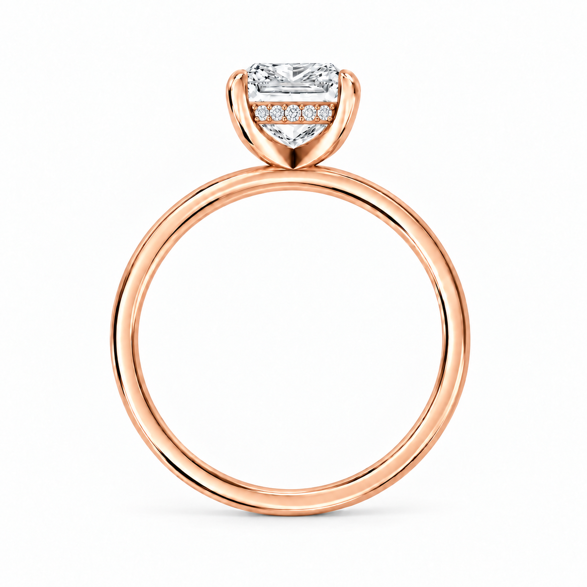 princess, rose gold