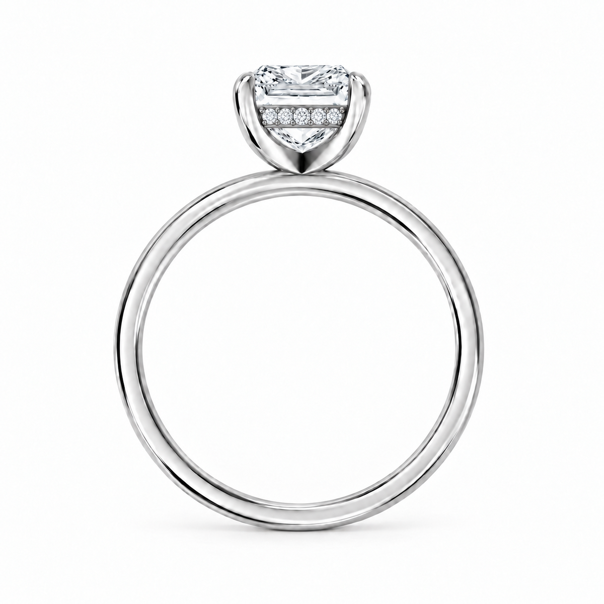 princess, white gold