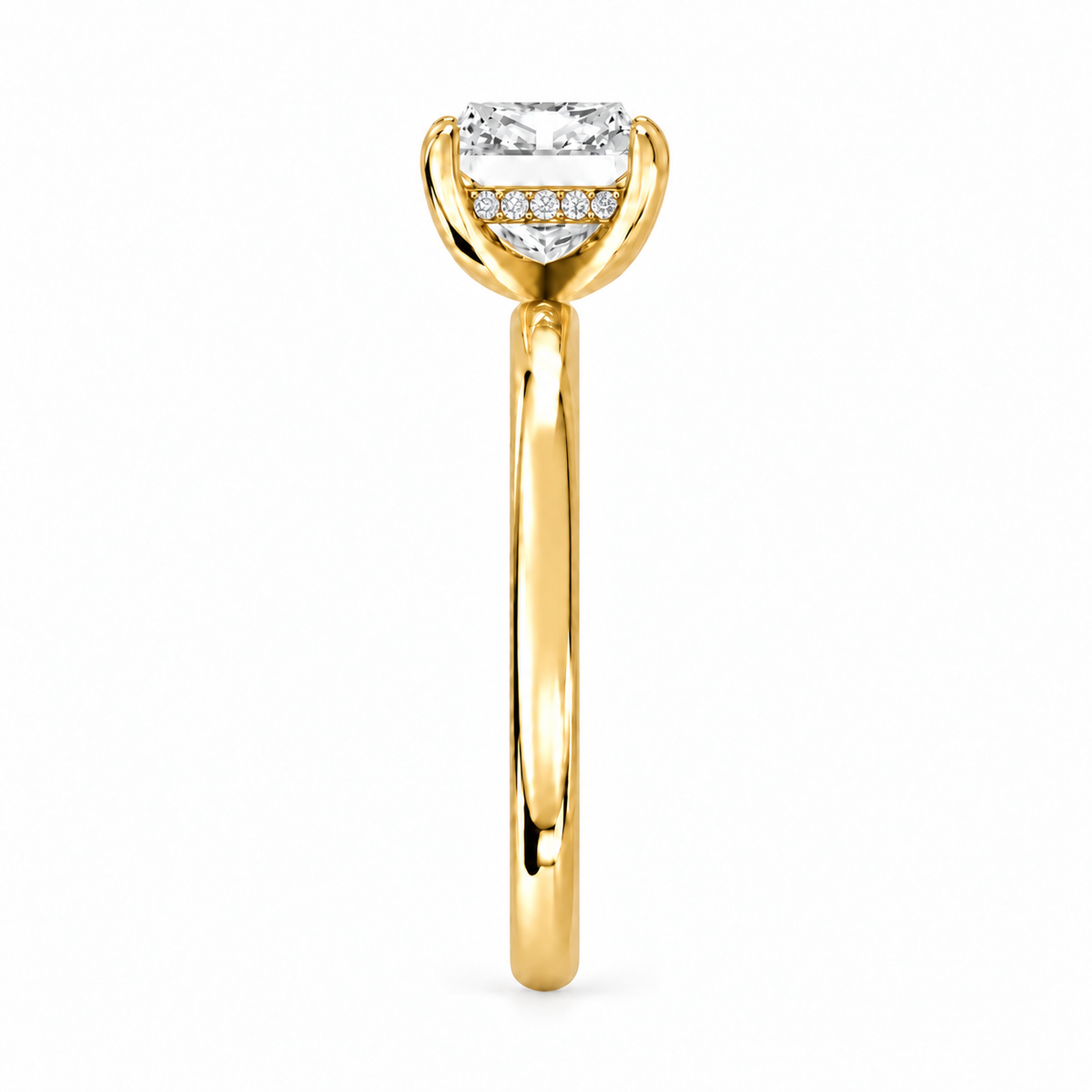 princess, yellow gold