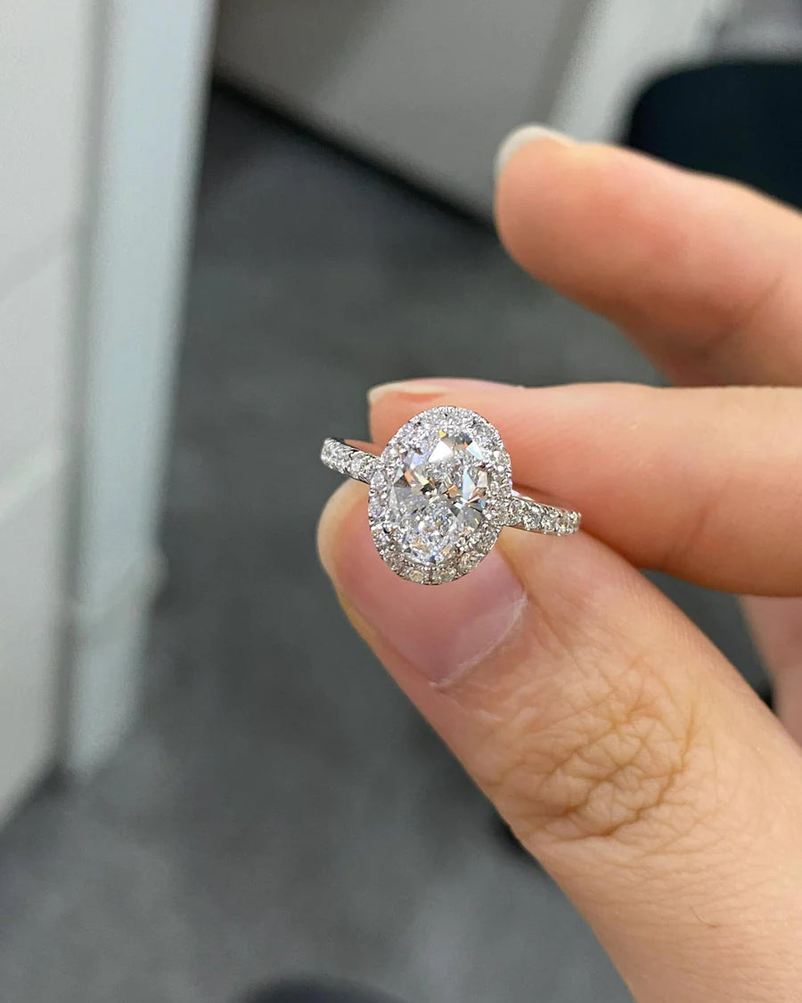 The Eternal Halo - Lab-Grown Diamond Engagement Rings