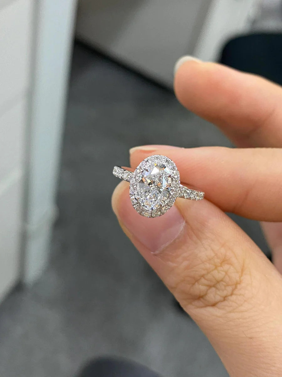 The Eternal Halo - Lab-Grown Diamond Engagement Rings