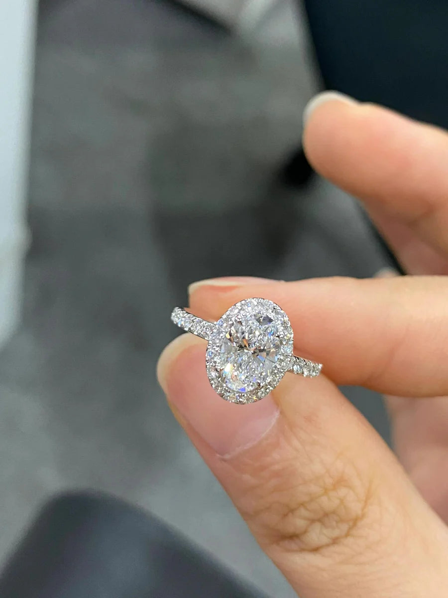 The Eternal Halo - Lab-Grown Diamond Engagement Rings