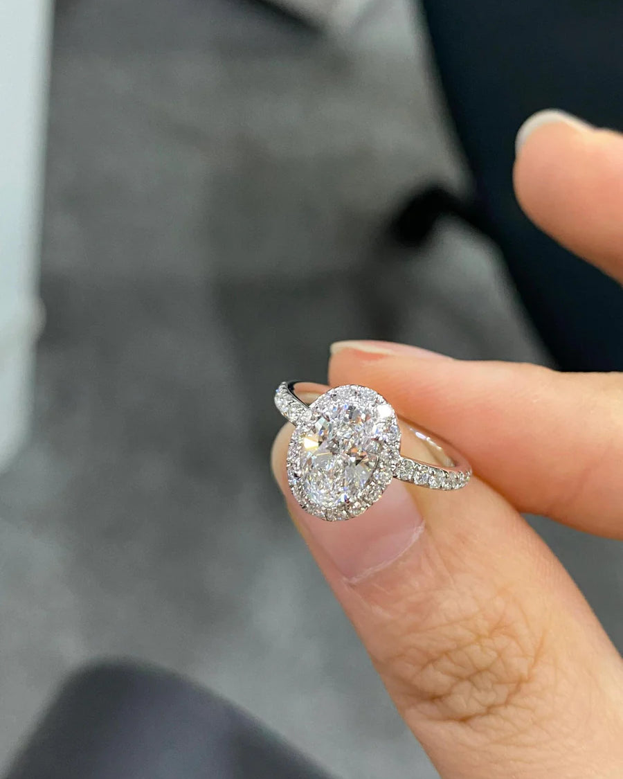 The Eternal Halo - Lab-Grown Diamond Engagement Rings