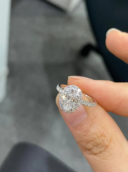 The Eternal Halo - Lab-Grown Diamond Engagement Rings
