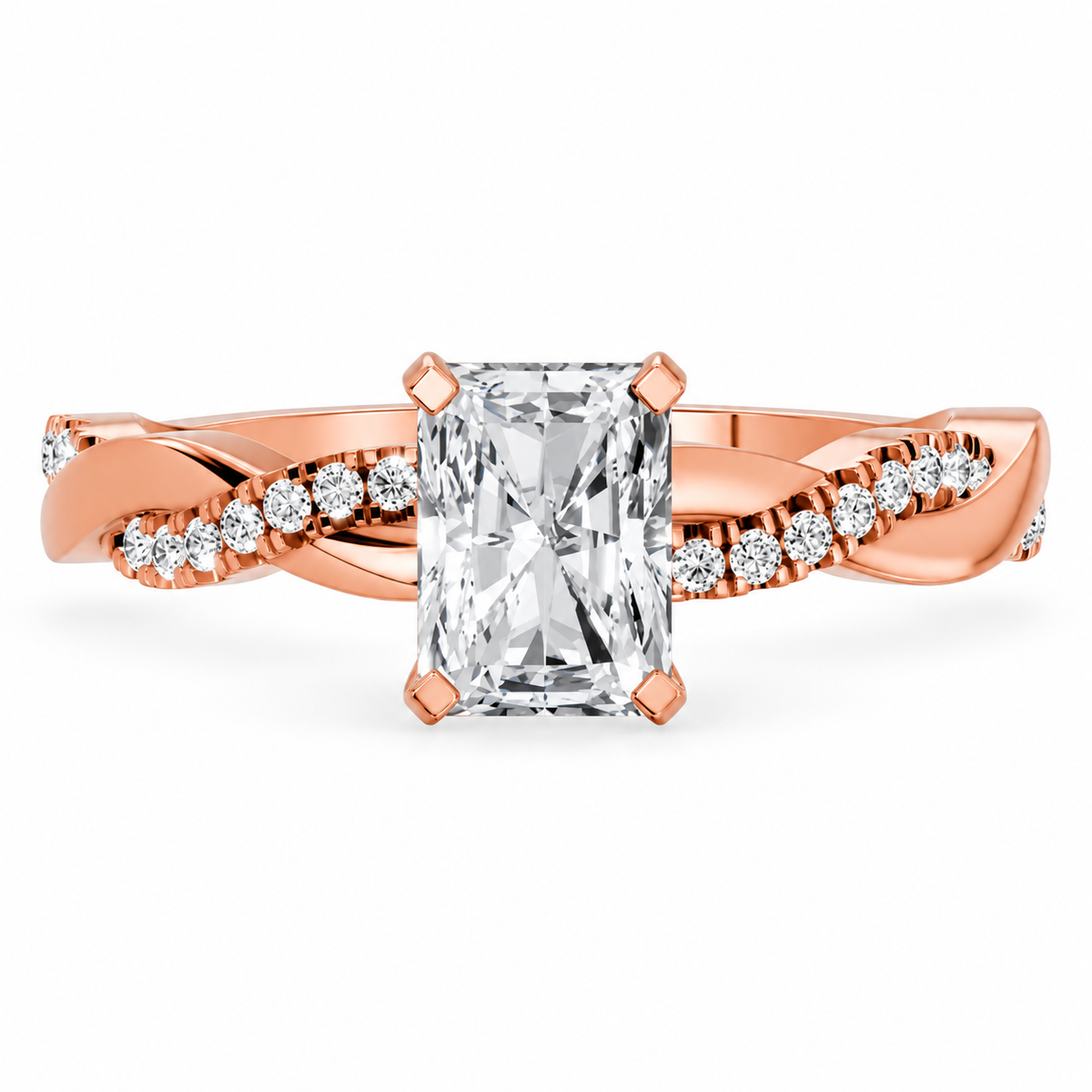radiant, rose gold