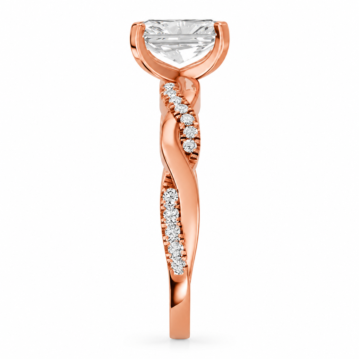 radiant, rose gold