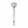Round, white gold