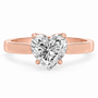 heart, rose gold