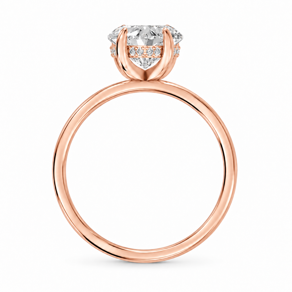 heart, rose gold
