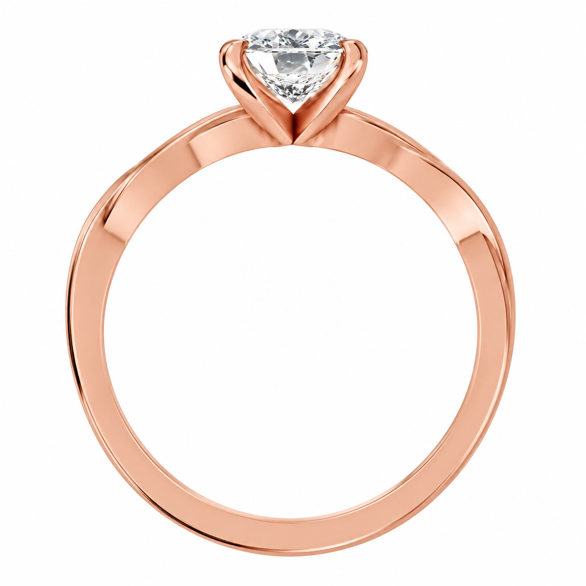 heart, rose gold