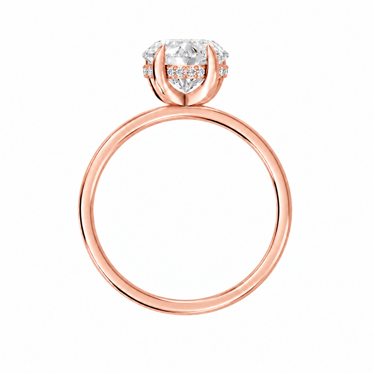 heart, rose gold