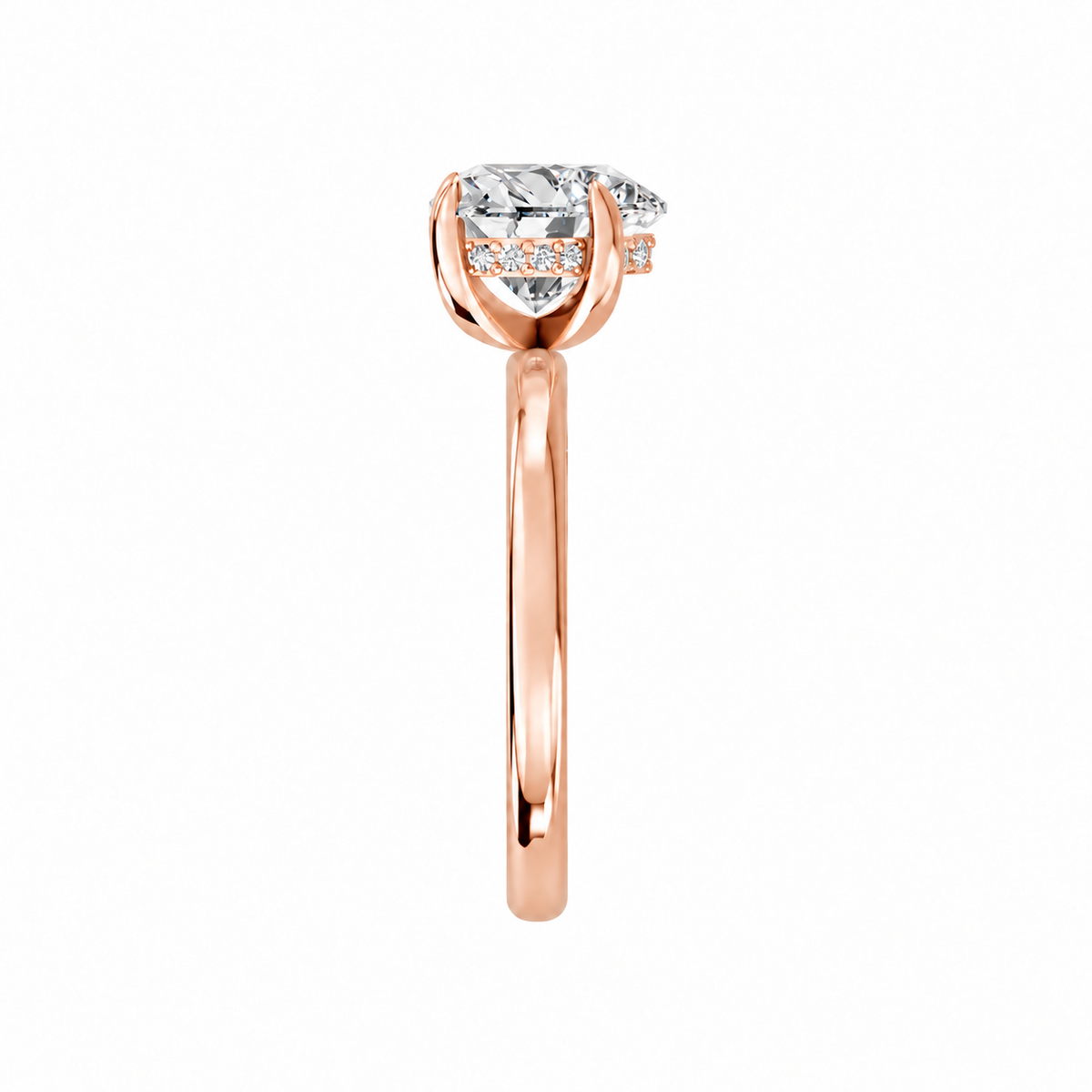 heart, rose gold