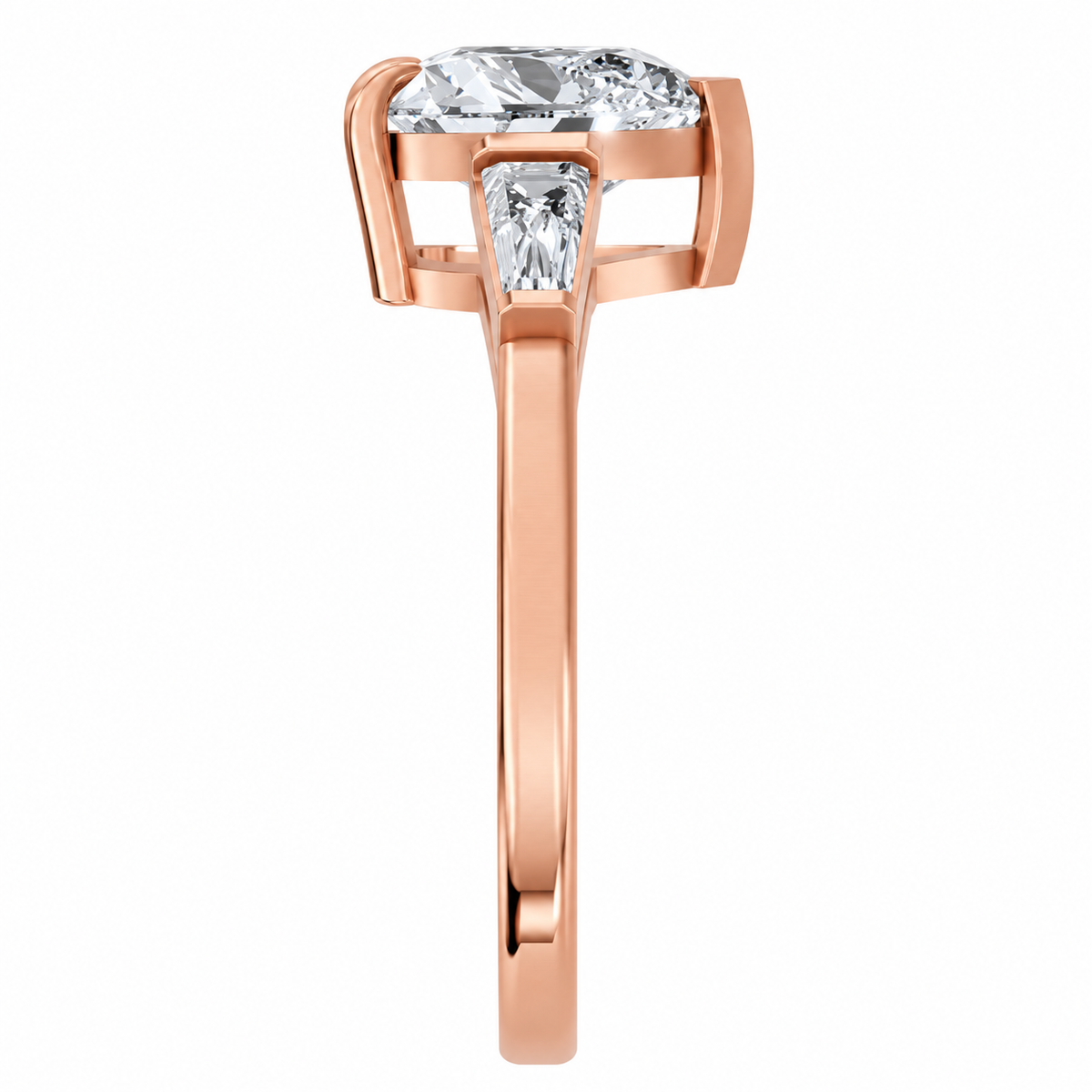 heart, rose gold