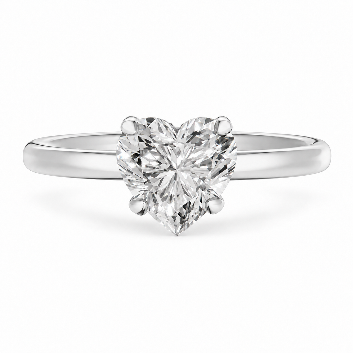 heart, white gold