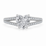 heart, white gold