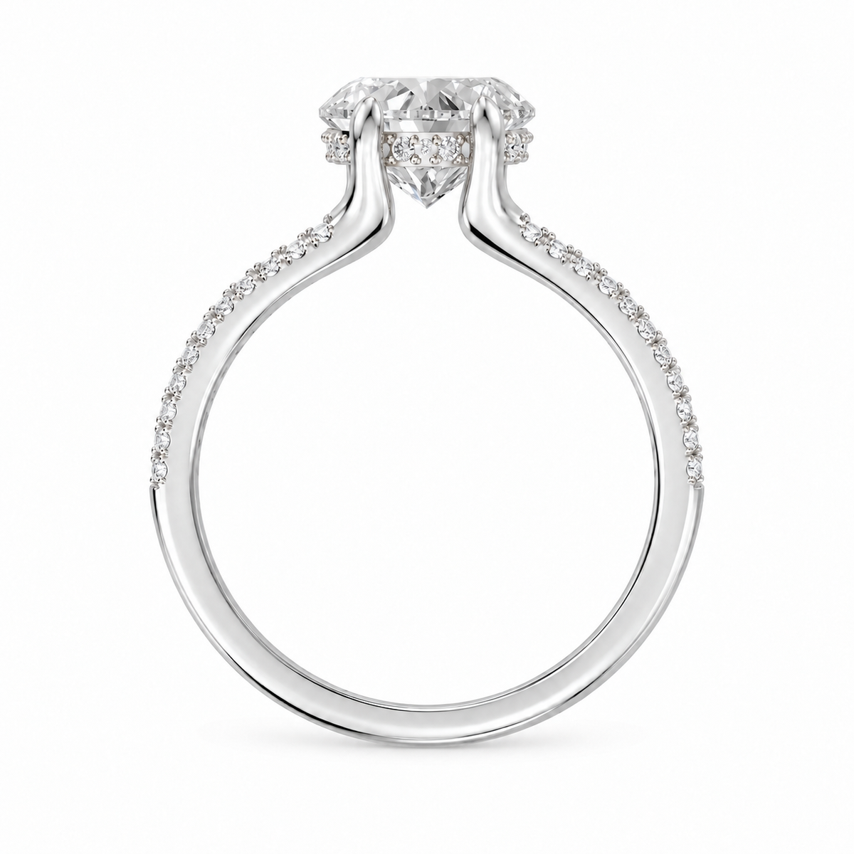 heart, white gold