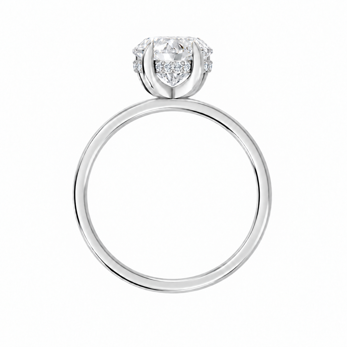 heart, white gold