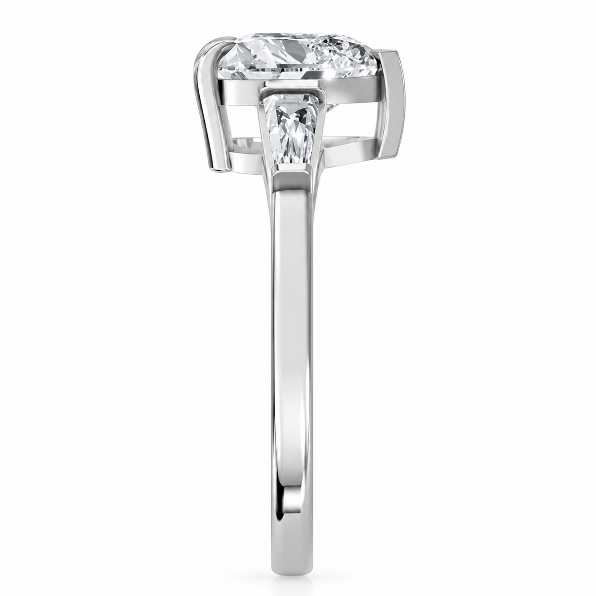 heart, white gold