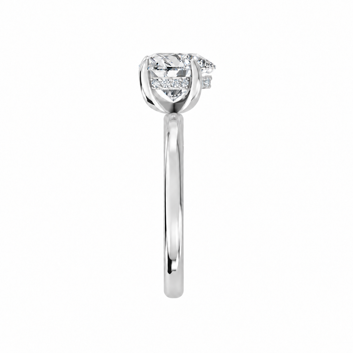 heart, white gold