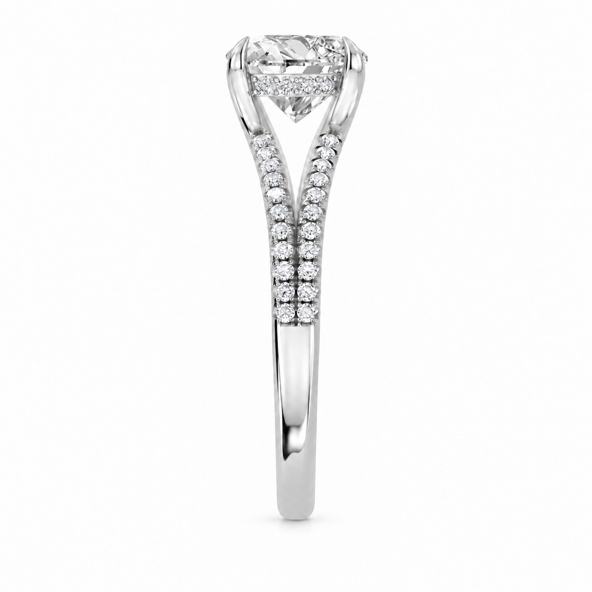 heart, white gold