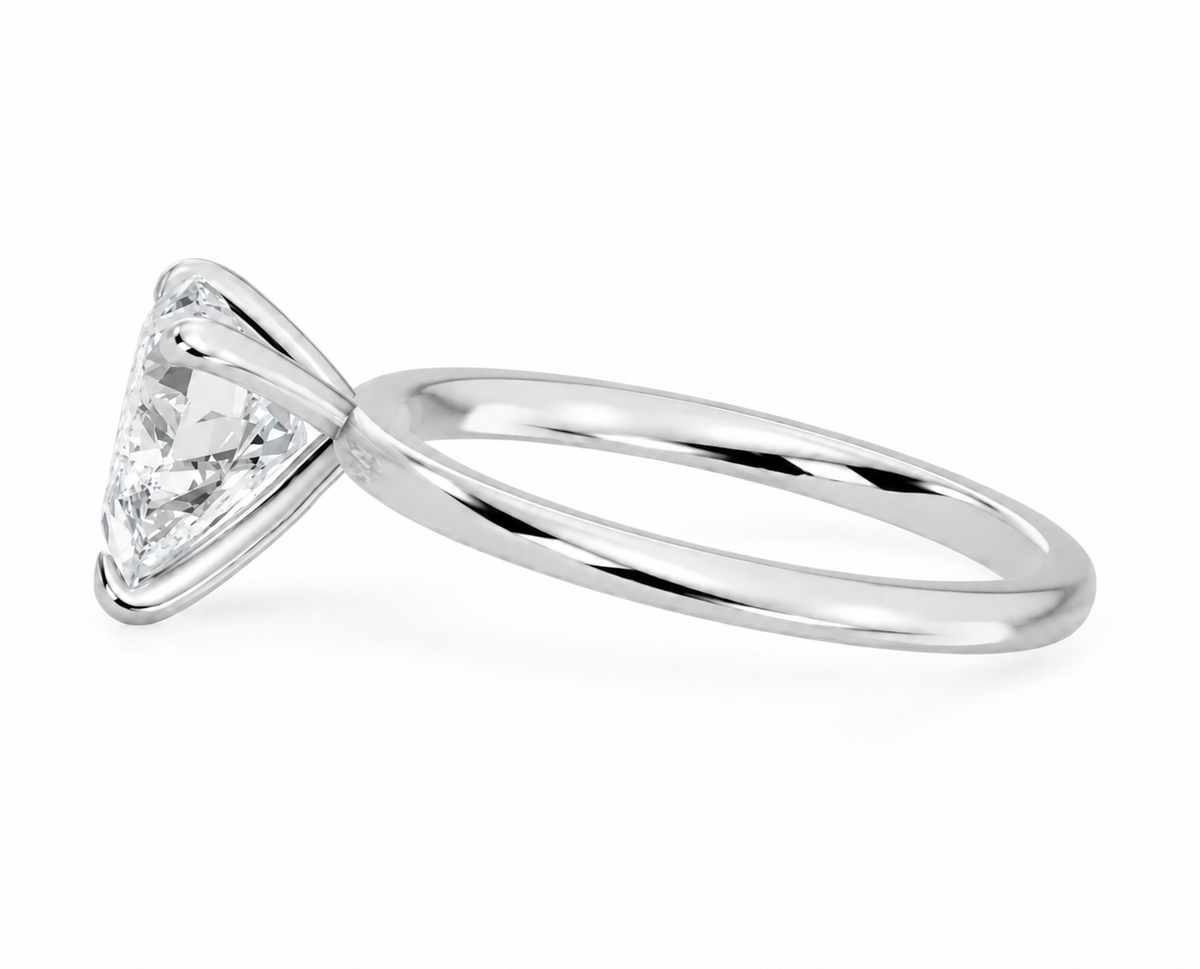 heart, white gold