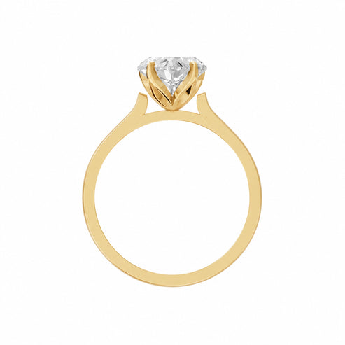 heart, yellow gold