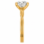 heart, yellow gold