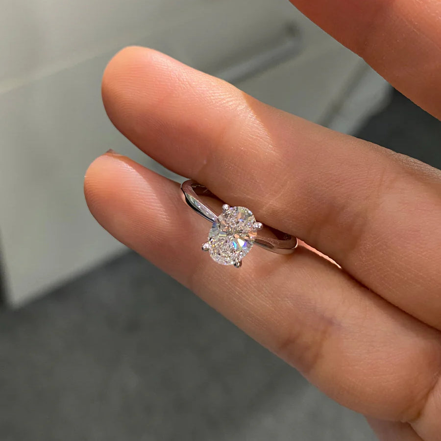 Heritage Oval Diamond Ring