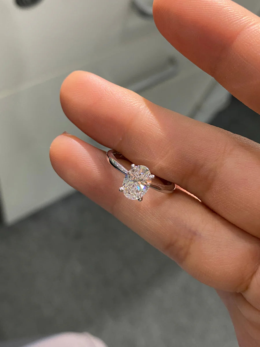 Heritage Oval Diamond Ring