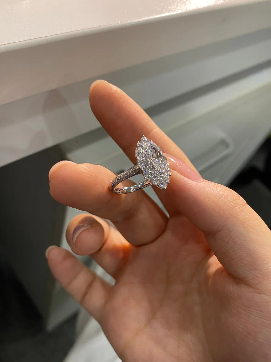 The Blooming Diadem-Lab-Grown Diamond Ring