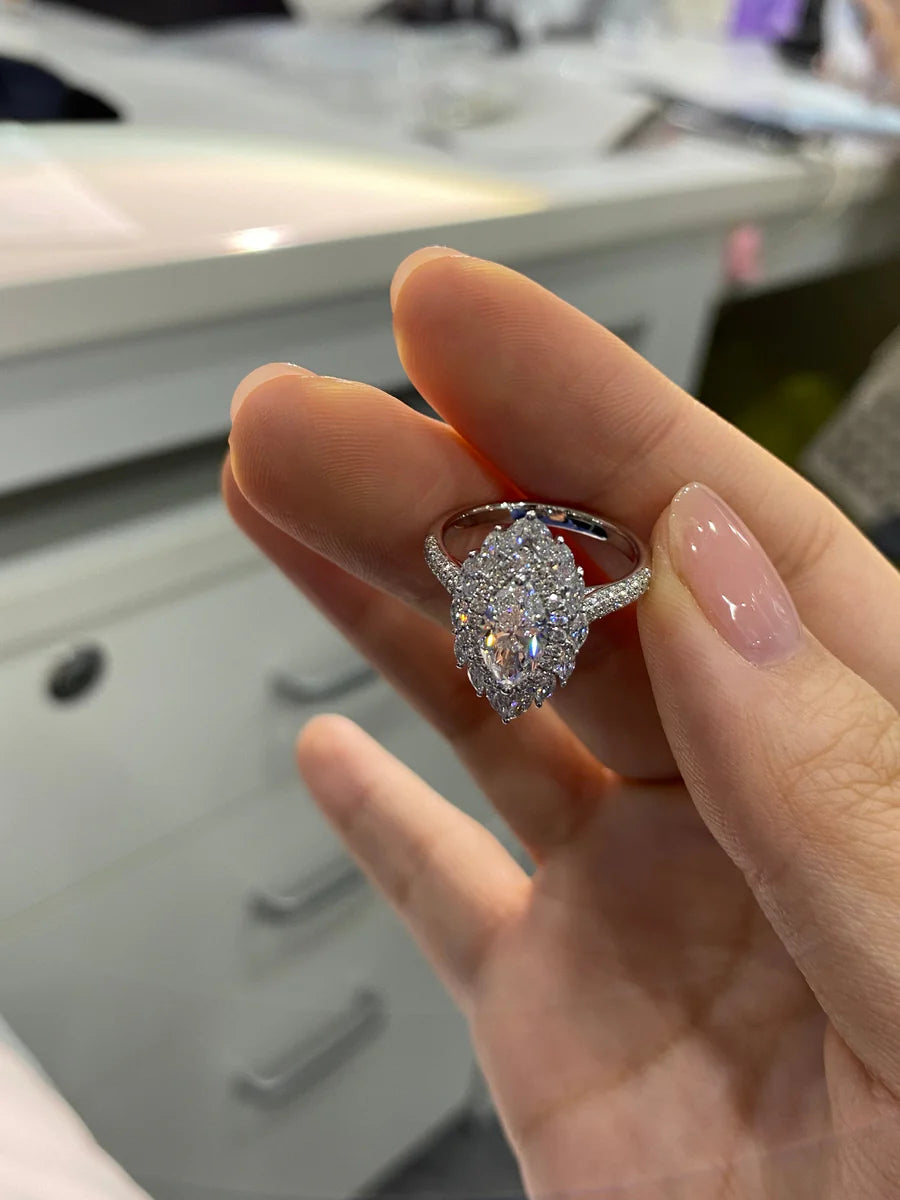 The Blooming Diadem-Lab-Grown Diamond Ring
