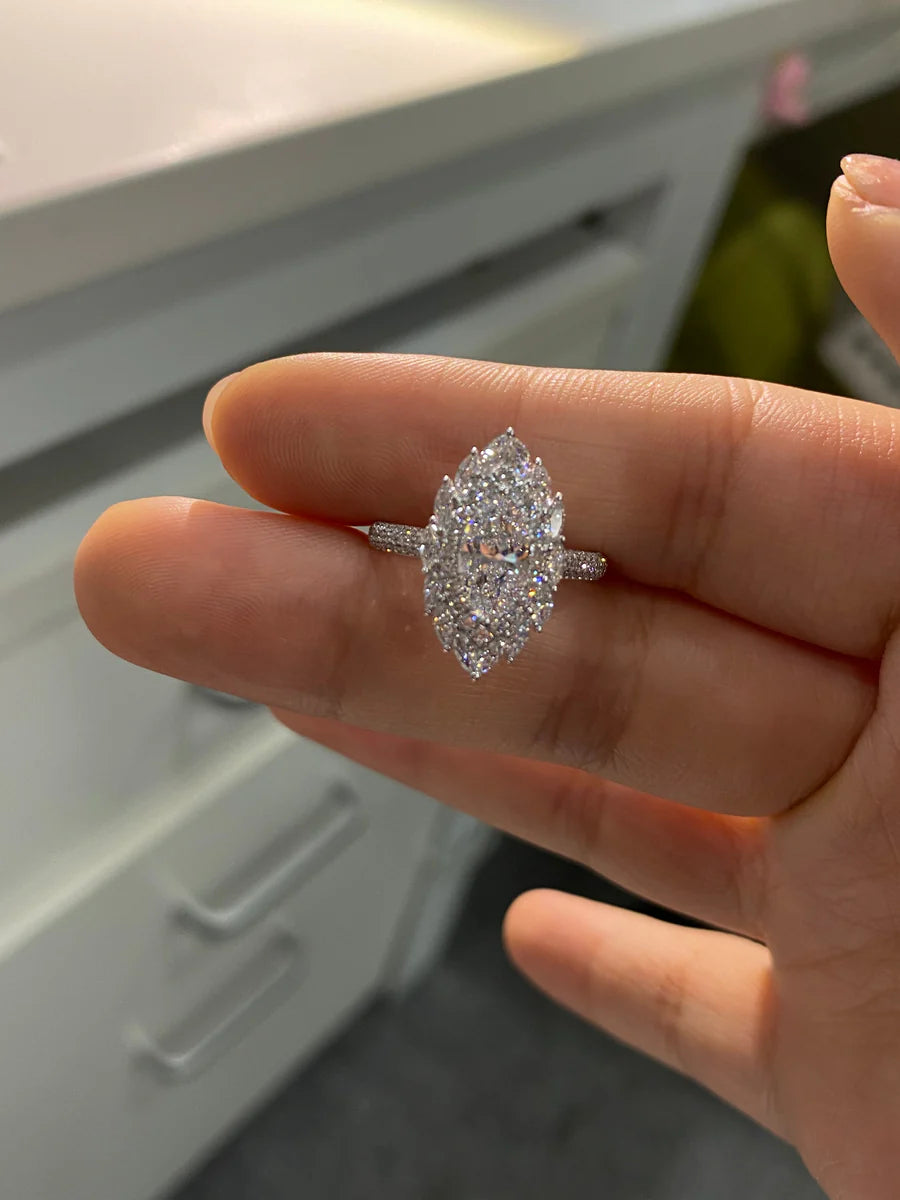 The Blooming Diadem-Lab-Grown Diamond Ring