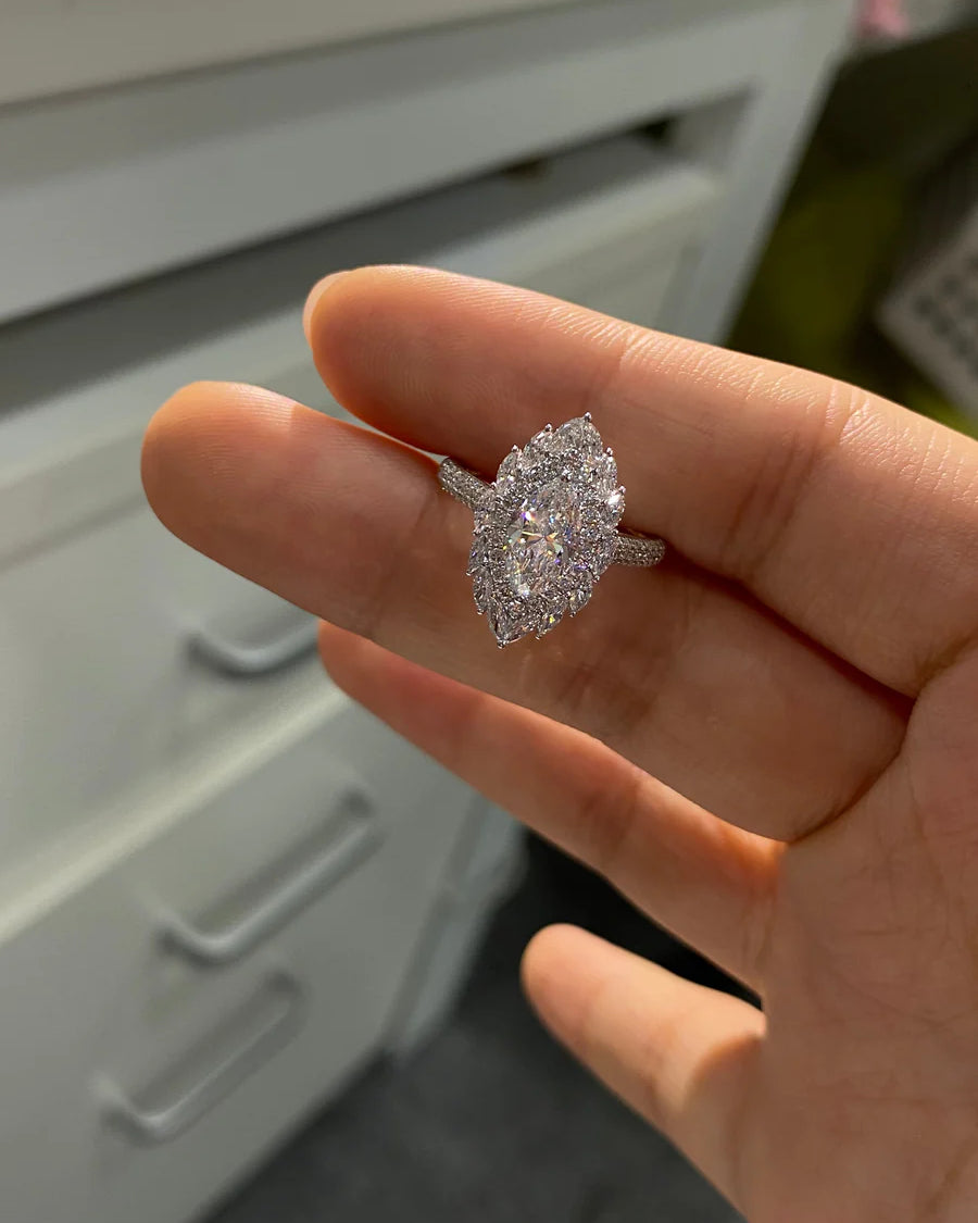 The Blooming Diadem-Lab-Grown Diamond Ring
