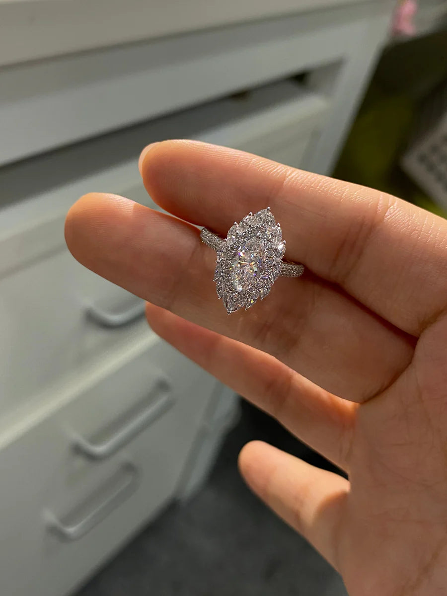 The Blooming Diadem-Lab-Grown Diamond Ring