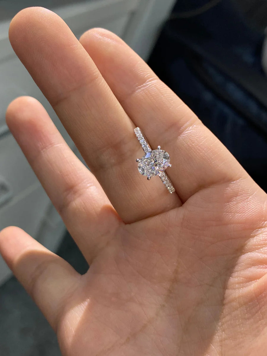 Eternal Embrace Oval Ring