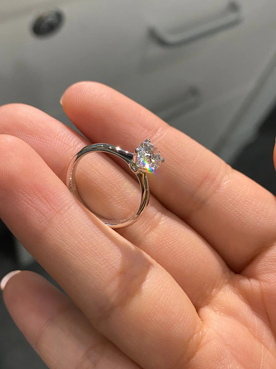 Heritage Oval Diamond Ring