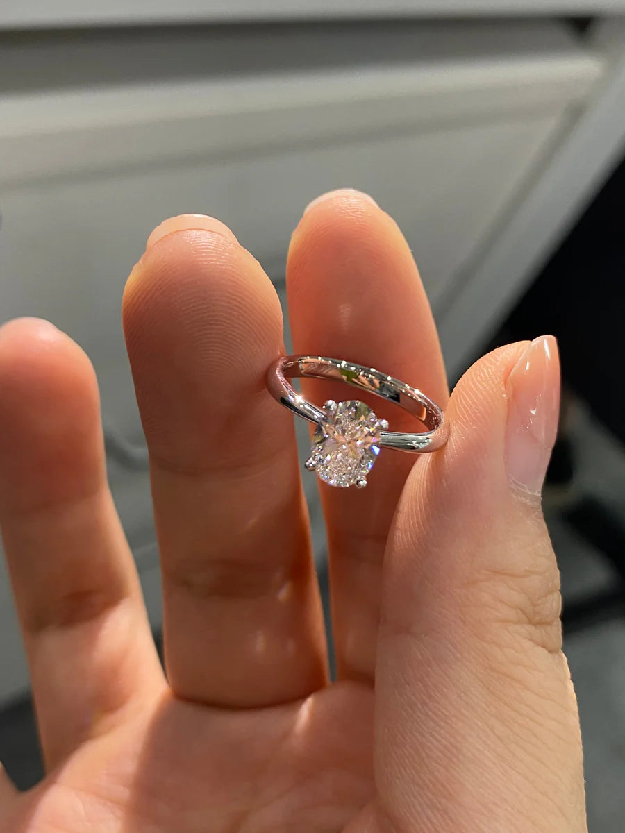 Heritage Oval Diamond Ring