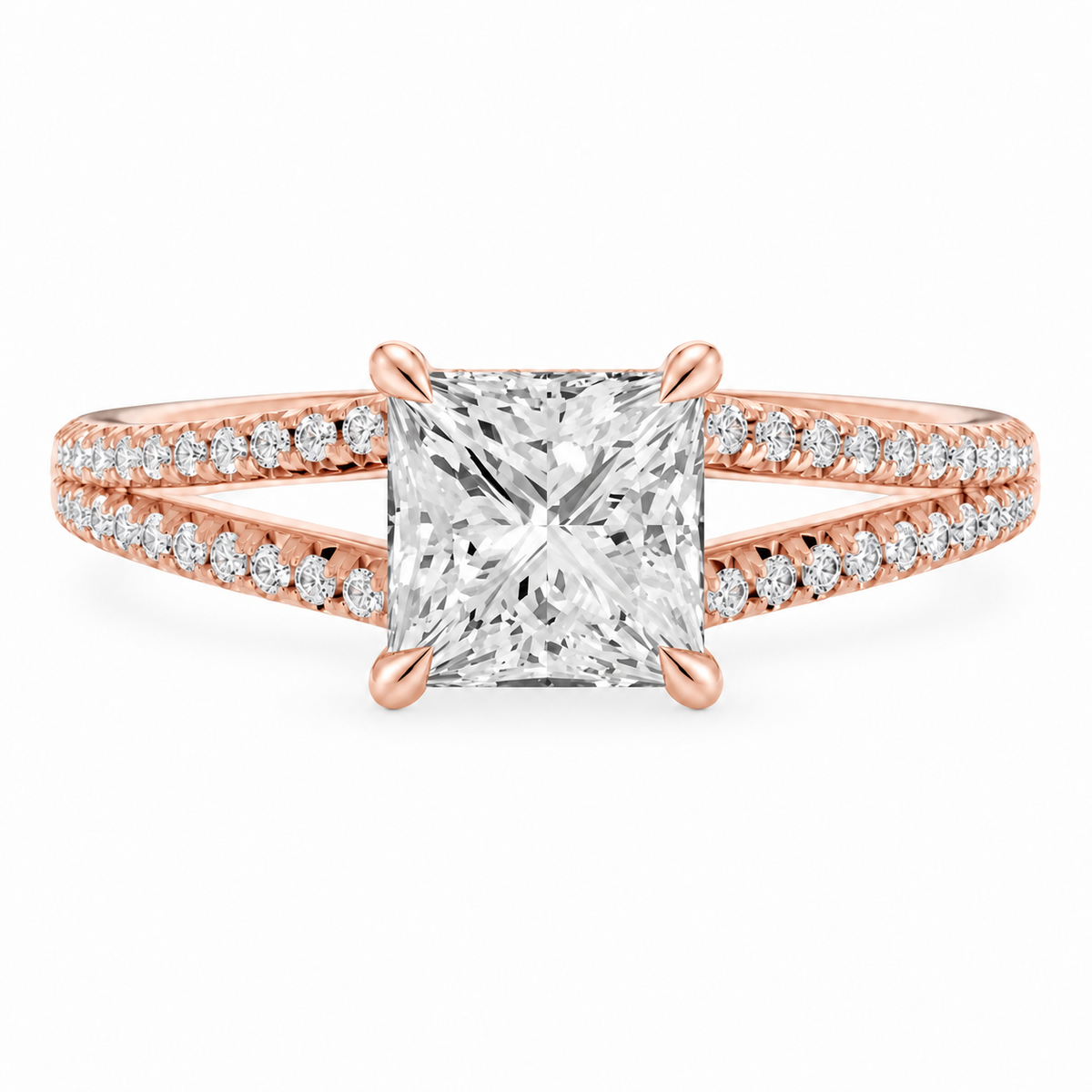 princess, rose gold