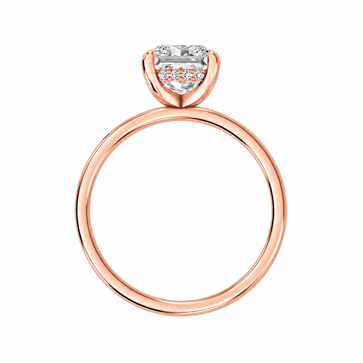princess, rose gold