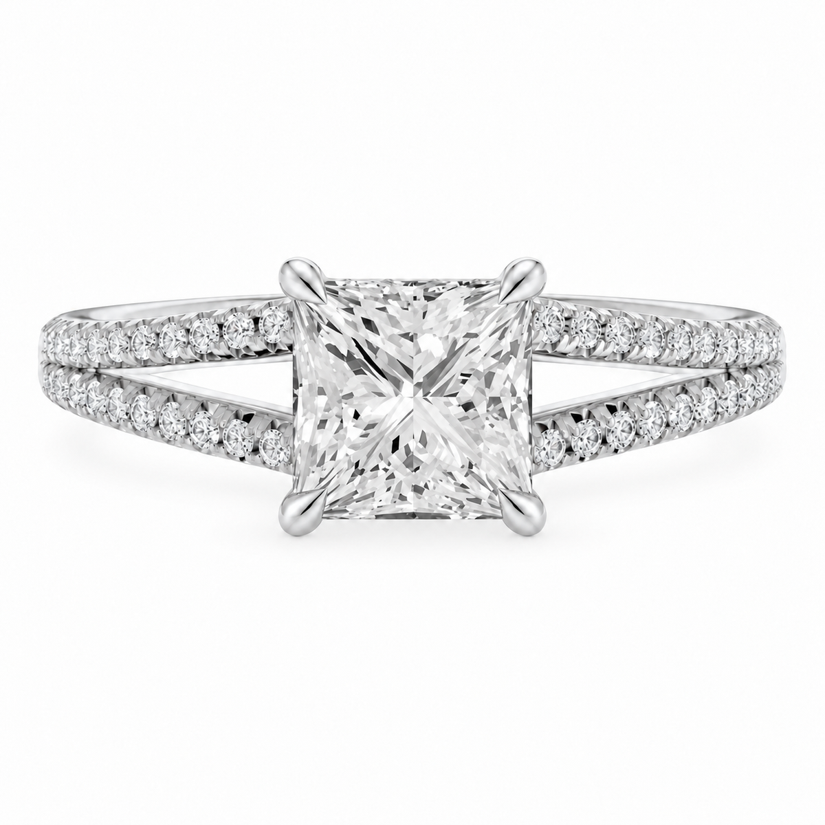 princess, white gold