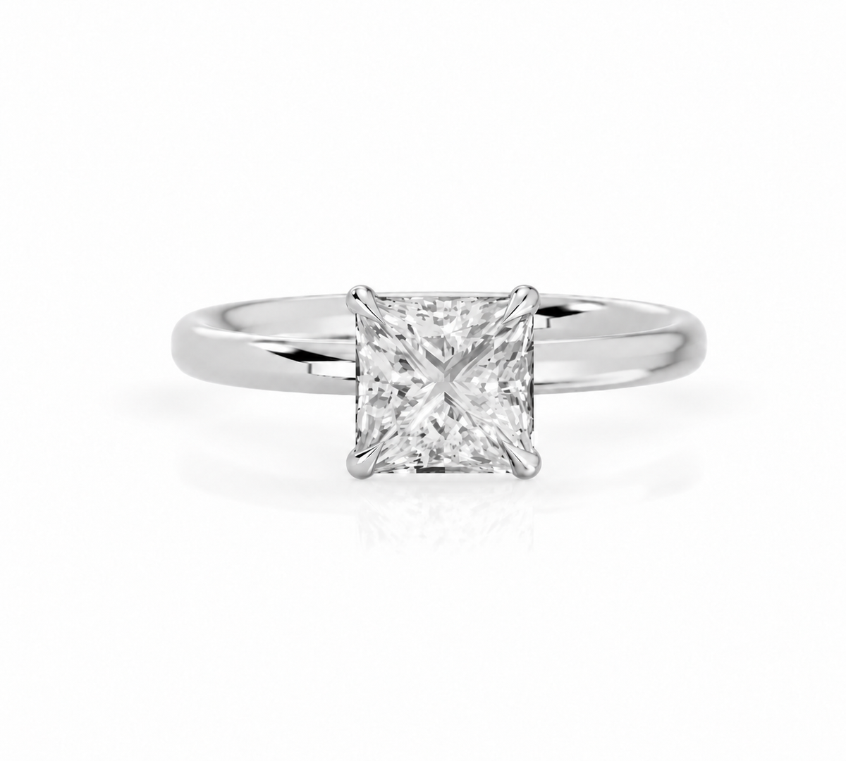 princess, white gold