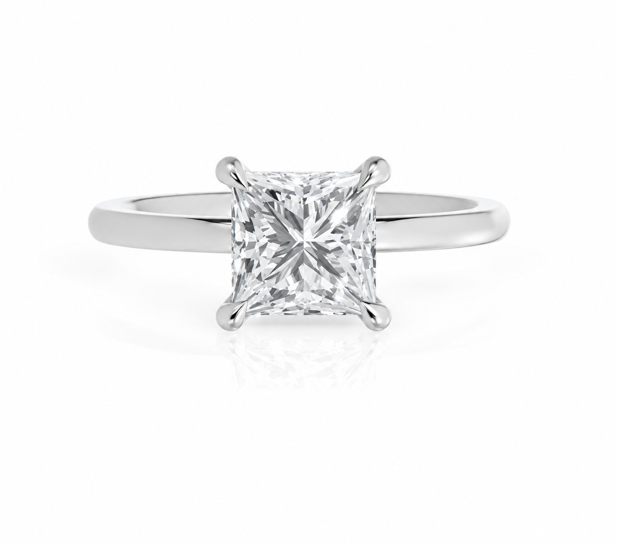 princess, white gold