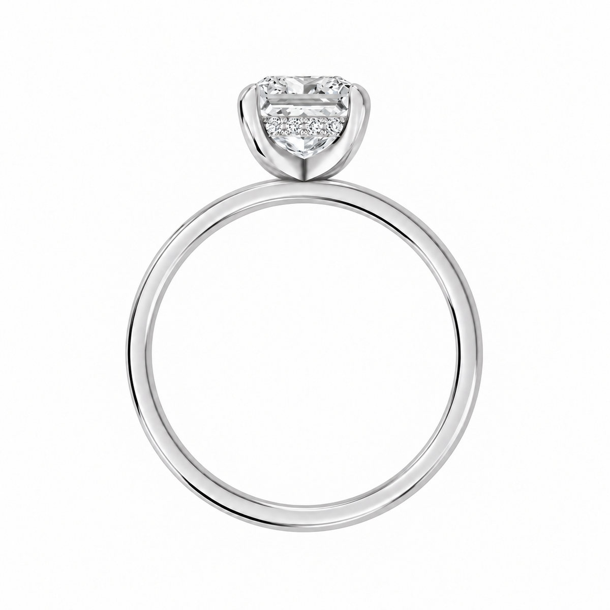 princess, white gold