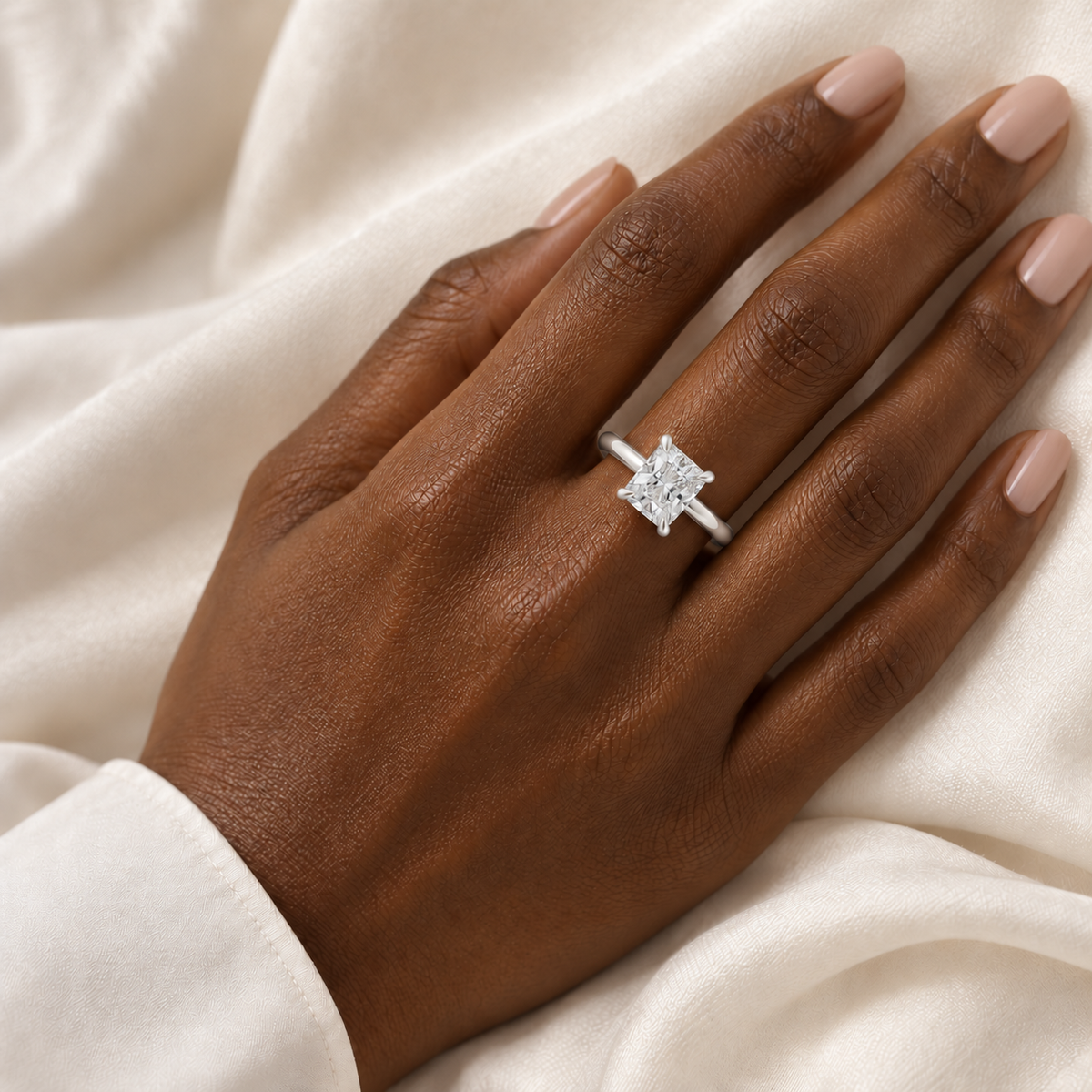 princess, white gold