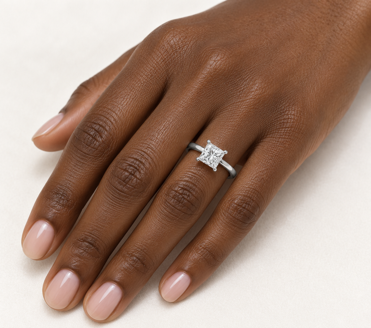 princess, white gold