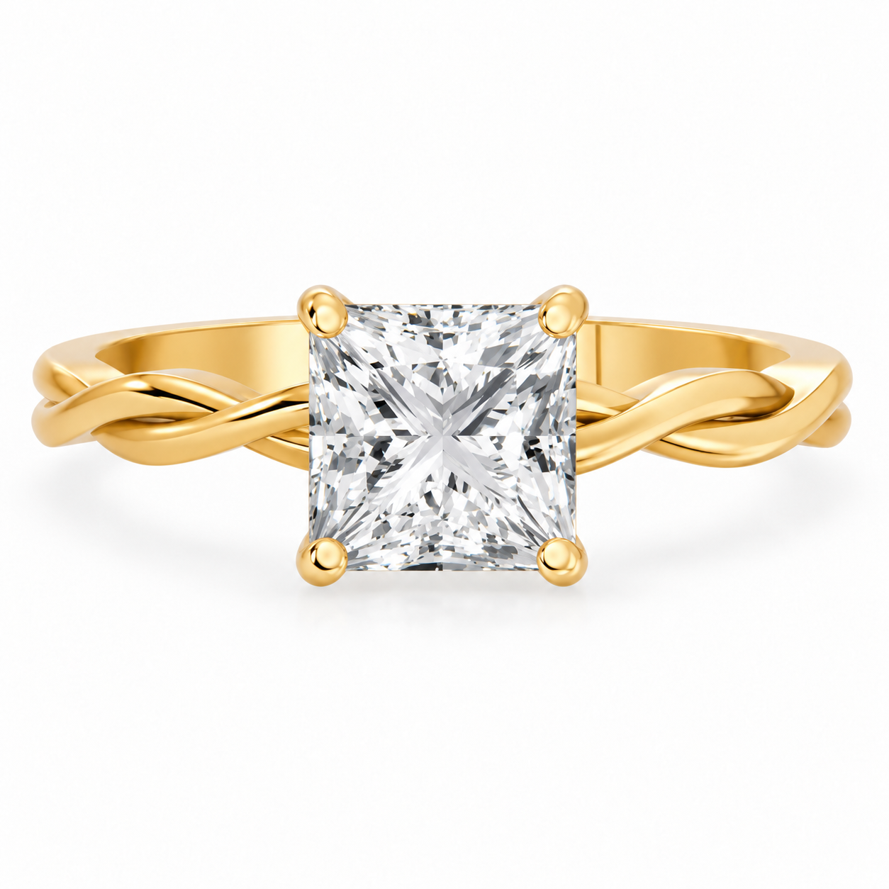 princess, yellow gold