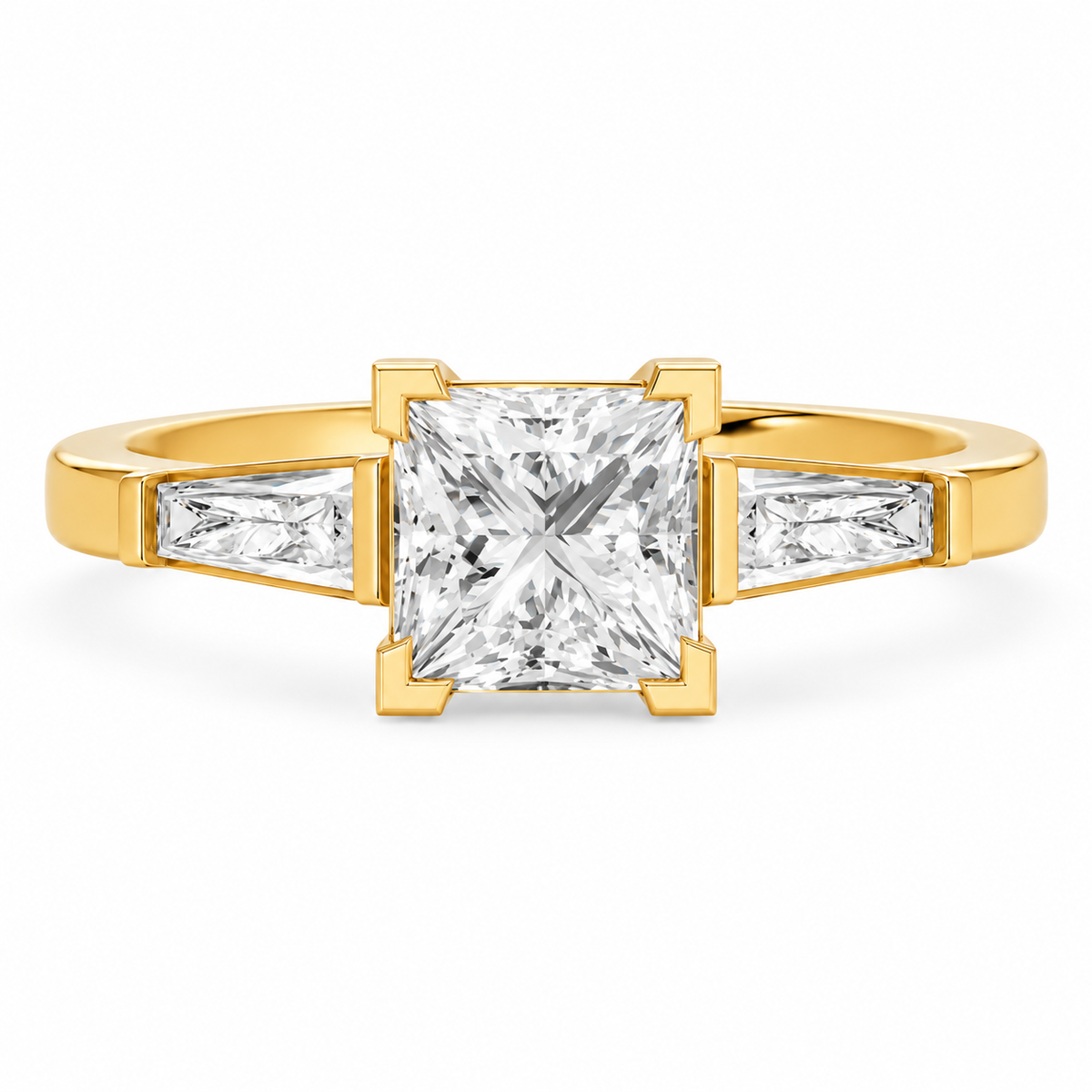 princess, yellow gold